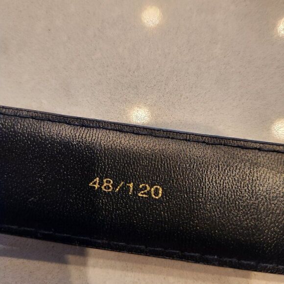 Repp LTD genuine eelskin belt. Size 48 - Picture 2 of 5